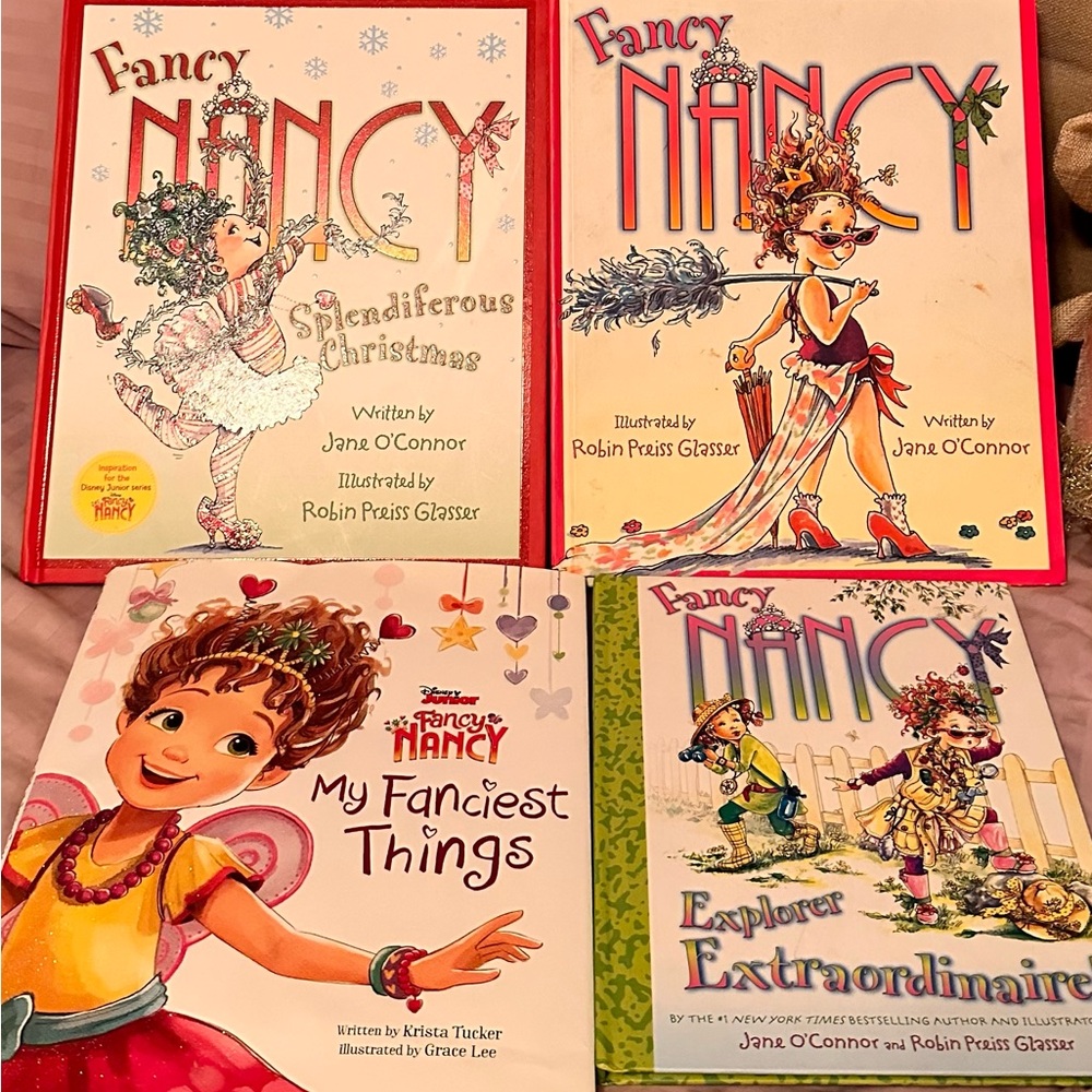 Fancy Nancy Book Collection by Jane O'Connor - Hardcover & Softcover Set!
